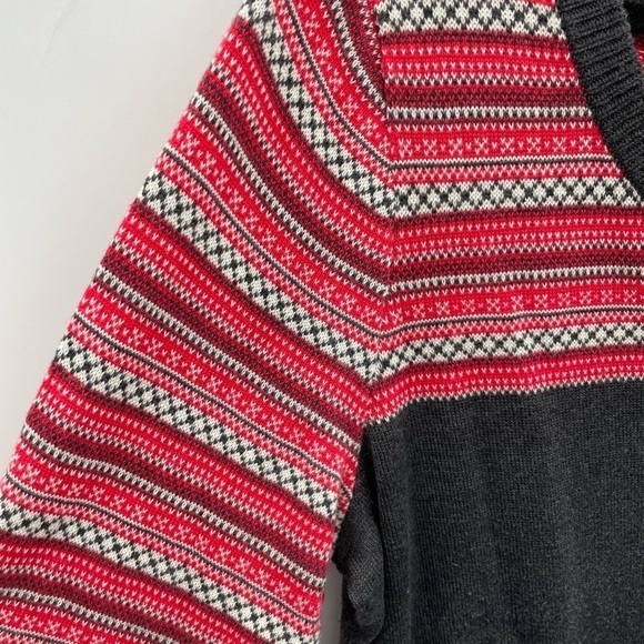 Woolrich brown/red long sleeve gorpcore outdoor womans cotton casual henley XL - Picture 5 of 9